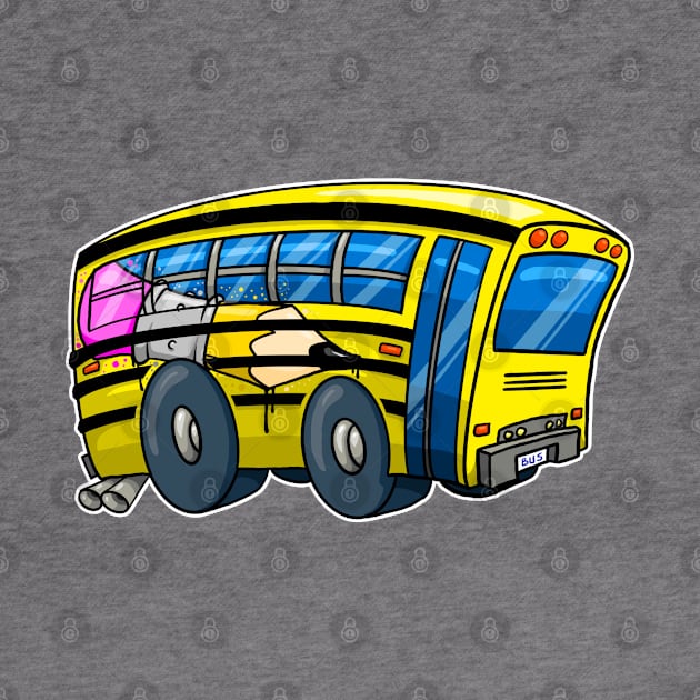 School Bus by Laughin' Bones